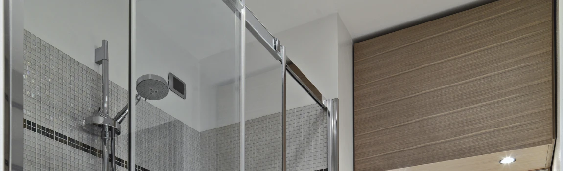 Frosted Glass Shower Doors in Richmond West, FL